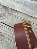 Horween Leather Belt BASICS 2nds Quality - Dark Natural Dublin