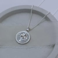 Image 3 of Lucky Charms, Silver Lucky Penny Necklace