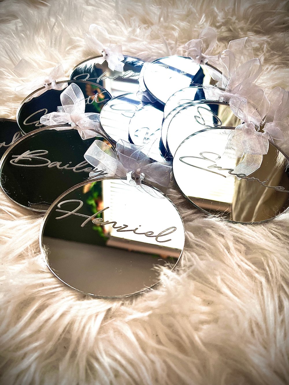 Image of Mirror Ornaments 