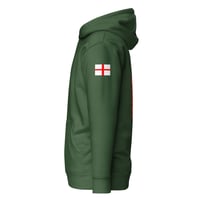 Image 11 of Unisex Hoodie Three Lions Back
