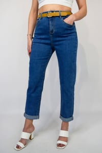 Belted Mom Jeans