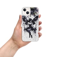 Image 23 of Dark Fairy Floral Pastel Goth Whimsical Watercolor Clear Case for iPhone®