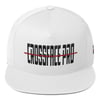 CROSSFACE PRO White Flat Bill Cap