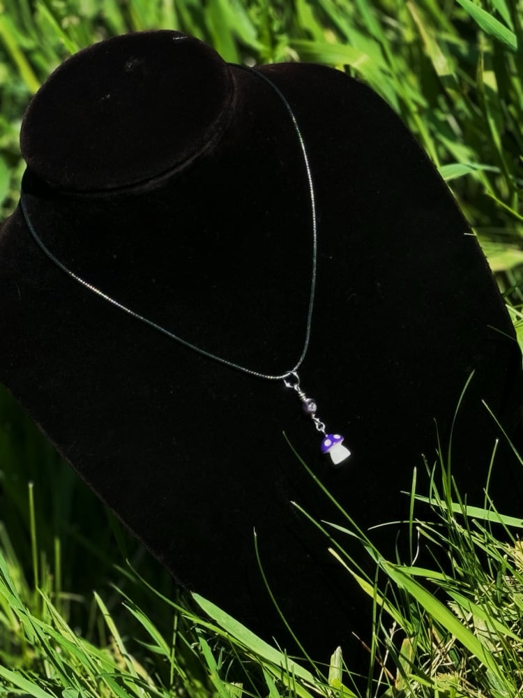 Image of "Pretty in Purple" Necklace w/ Amethyst