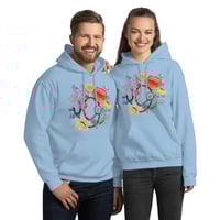Image 3 of Blooming Stethoscope Unisex Hoodie