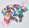 Octobrush Pride Stickers