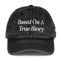 Image 1 of Trubledera Based on a true story Vintage Cotton Twill Cap