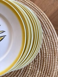 Image 8 of 10 assiettes plates - Années 50