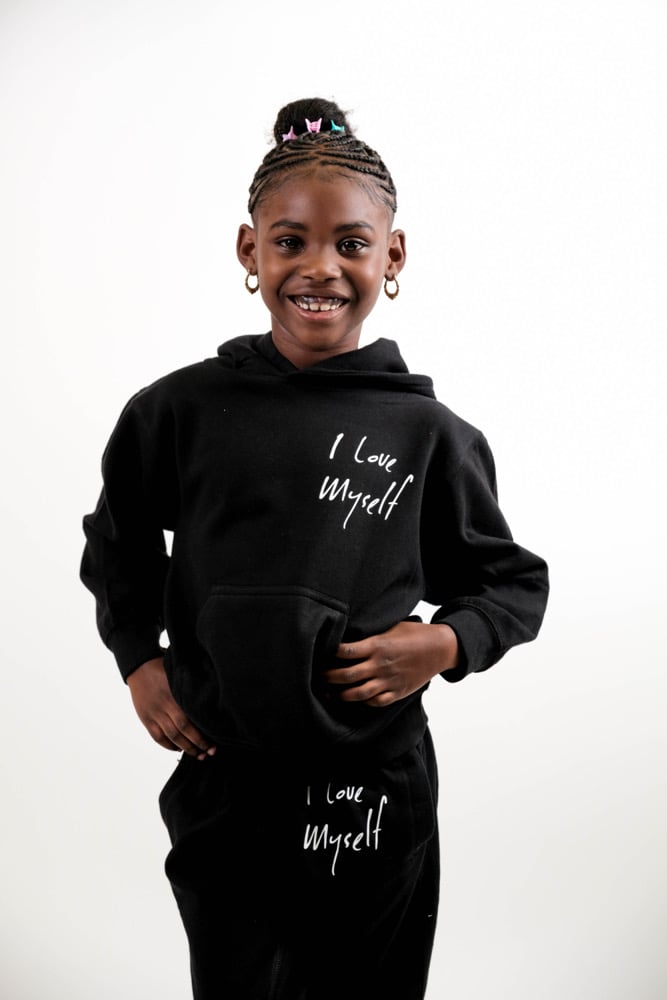 Image of Black Youth ILoveMyself Hoodie