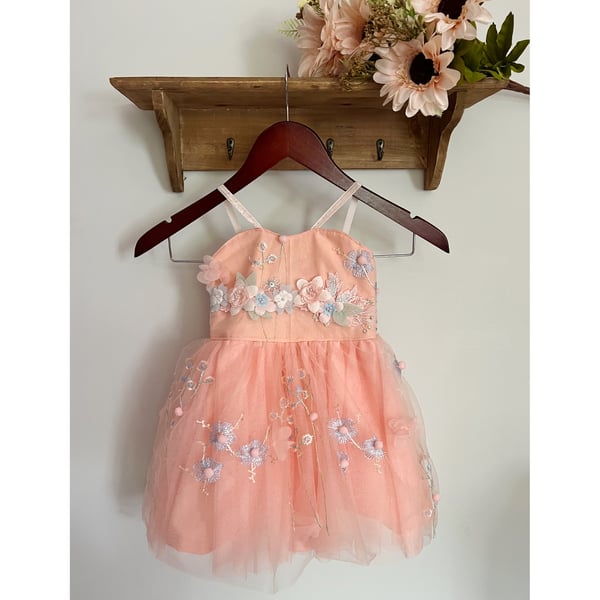 Image of Peach dress 