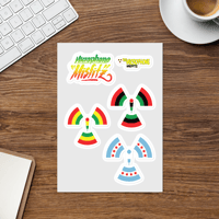 Microphone Mizfitz Sticker Sheet