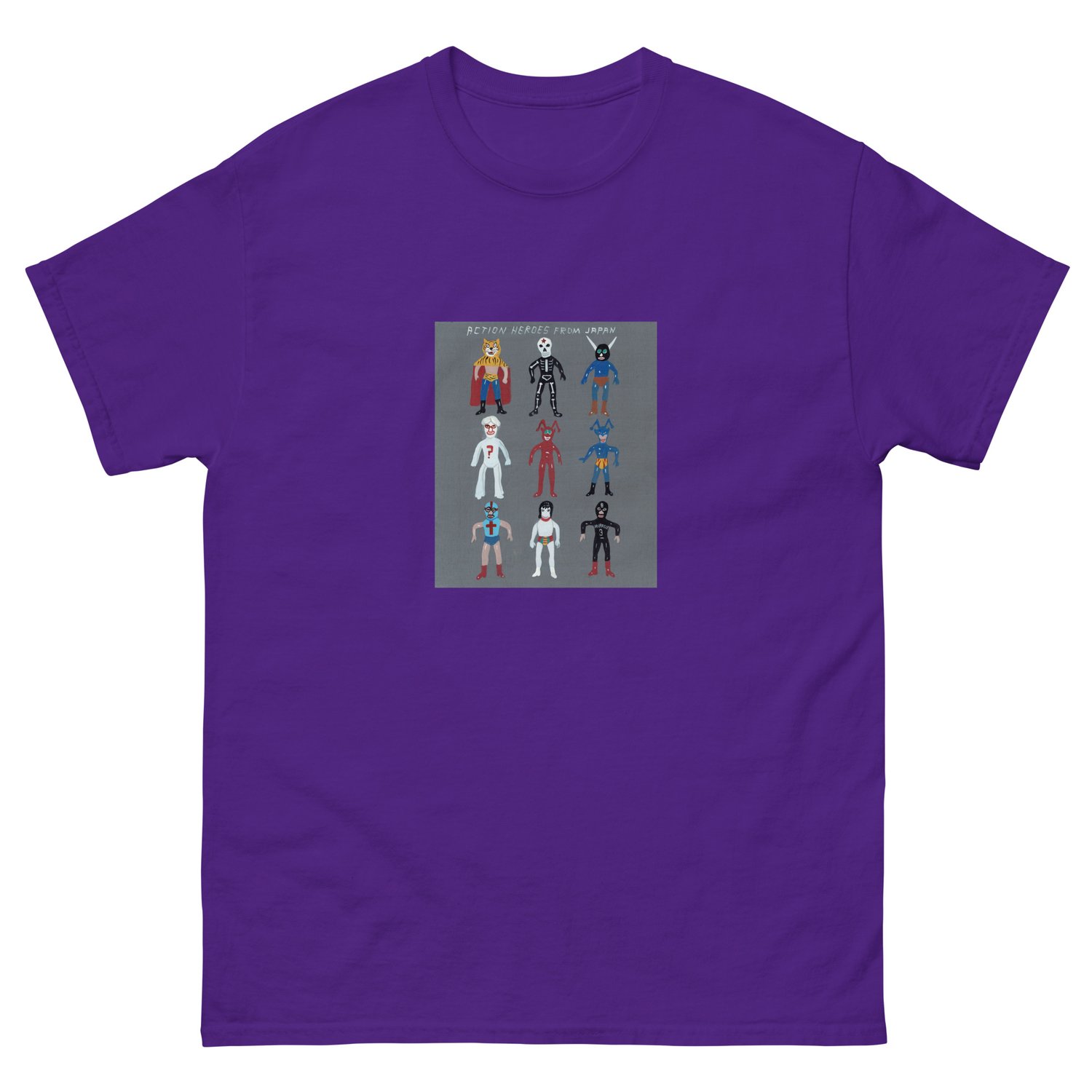 Image of ACTION HEROES FROM JAPAN T-SHIRT