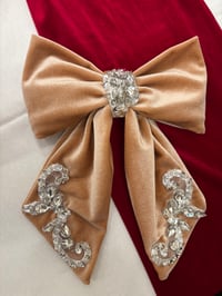 Image 4 of Velvet Hair Bow | Signature & Crystal Editions
