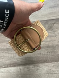 Image 1 of brass buckle belt plus size 