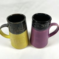 Image 2 of Carved Angled Mugs