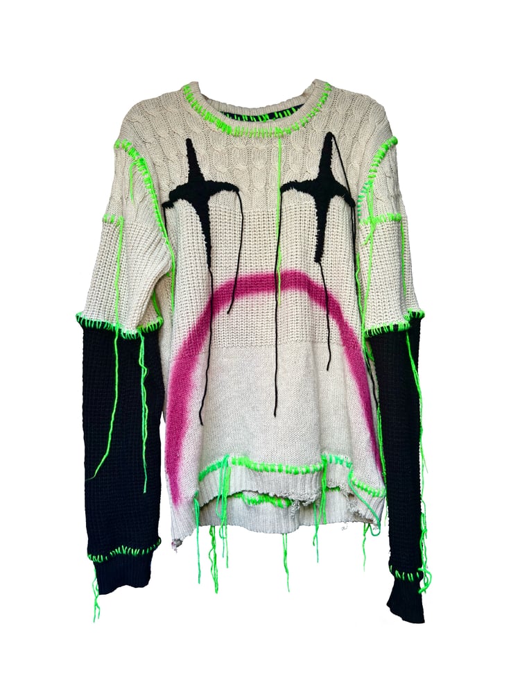 Image of IS A CLOWN OVERSIZED JUMPER 