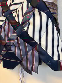 Image 6 of Tie top, stripes (xs-l)