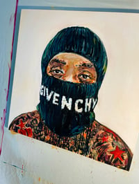 Image 5 of GIVENCHY GUNN - 30x30” OG Painting on Canvas!