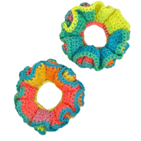 Image 2 of neon fruit scrunchies