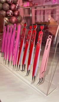 Image 4 of Acrylic tweezer holder  (holds up to 10 tweezers)