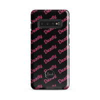 Image 1 of Tough case for Samsung® "Deadly Barbz (Black)"