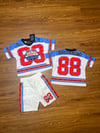 KIDS “White & Blue” JERSEY SET