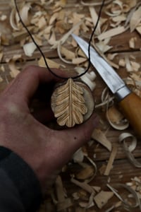 Image 2 of Oak Leaf Pendant,.