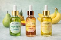 Juicy Pear, Pineapple Mango & Banana Bliss Yoni Oil Trio 