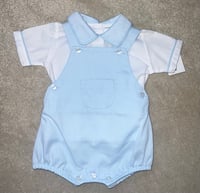 Boys Shirt Romper 