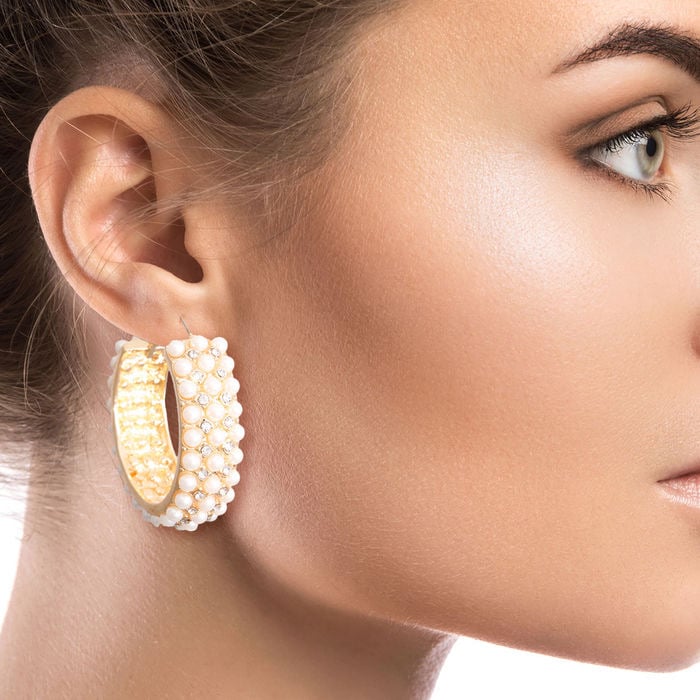 Image of Pearl Infinity  Earring