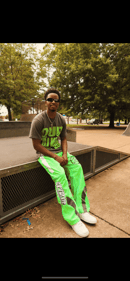 Image 5 of Slime Green unzipped Set 