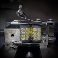 Image 2 of Nickel plated National swing gate shader