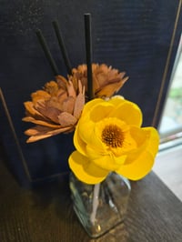Image 2 of Yellow Poppy, Roped Crown Jewel and Almond Flowers
