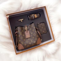 LV DARK-BROWN BOX SET