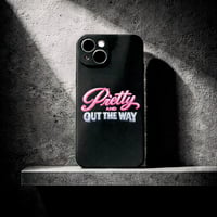 Pretty and out the way (phone case)  newer iPhones 