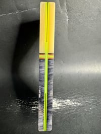 Image 4 of Paper Micarta & Spalted Crosscut Maple Segmented Knife Scales