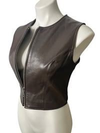 Image 2 of  International Concepts INC Leather Vest