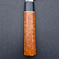 Image 3 of Handforged Nakiri with polished hamon