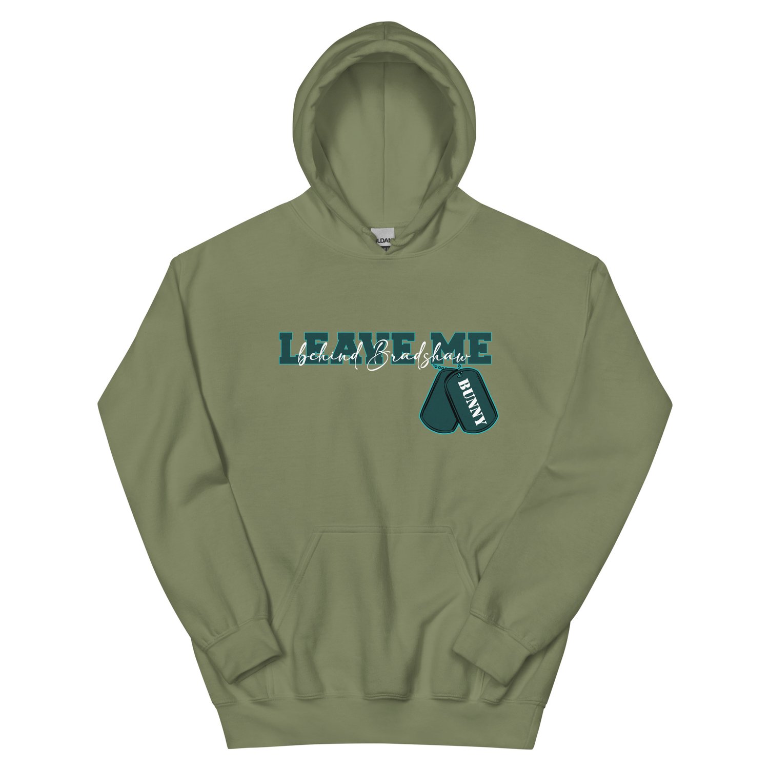 Image of Officially licensed leave me behind leave me Unisex Hoodie