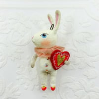 Image 1 of White Valentine Bunny I