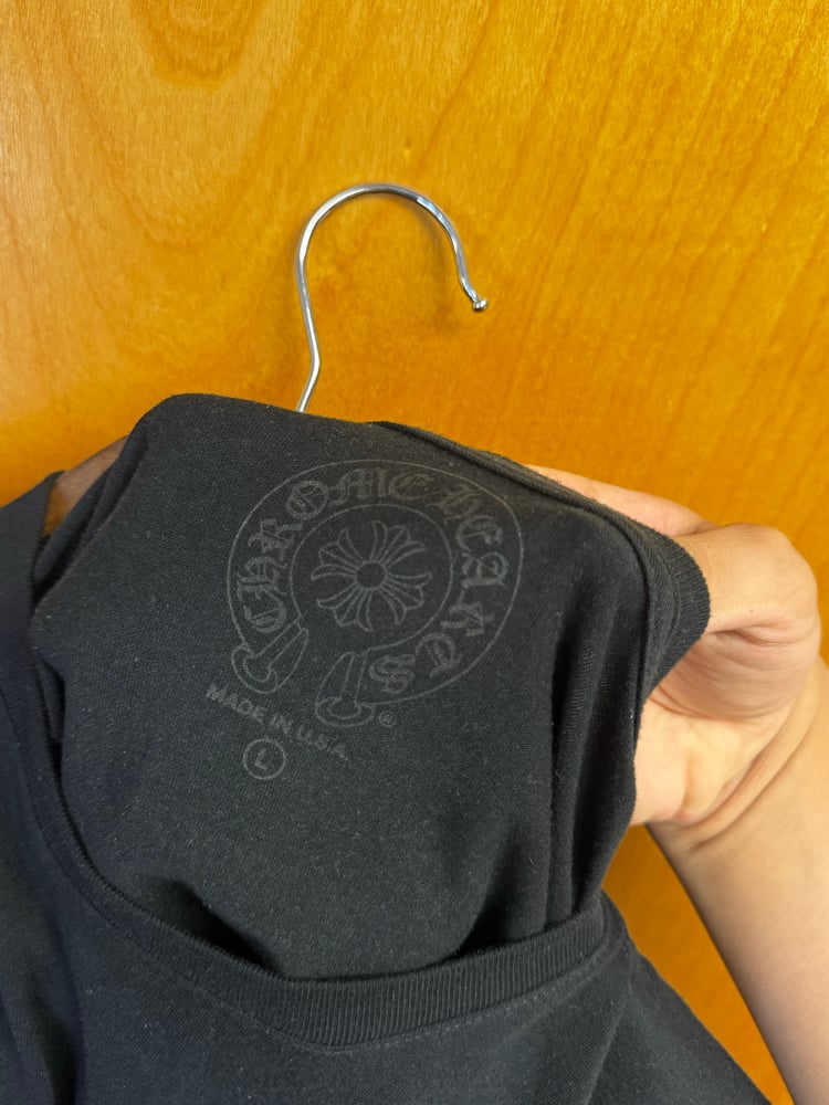 Image of Chrome Hearts American Flag Dagger Tee