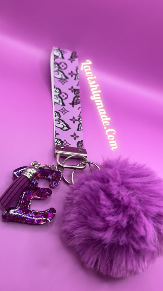 Image of Purple LV Butterfly Keychain💟