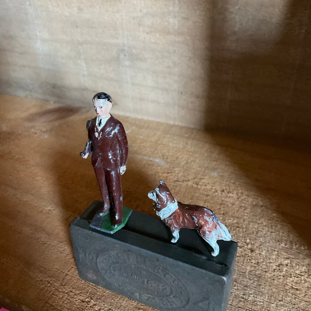 Image of Man & Dog
