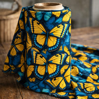 Image 1 of WILD WINGS RIOT FABRIC BY THE YARD