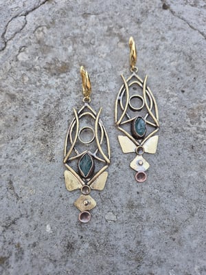 Apatite earrings 