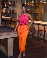 Image 2 of Halle sunset bandage dress