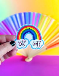 Say Gay- Vinyl Sticker