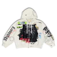 Image 1 of NAKTS MARIJA ZIP HOODIE