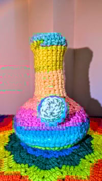 Image 1 of Pastel Rainbow Jumbo Bong Plush