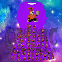 Image 1 of Hallowicked J long sleeve midi dress